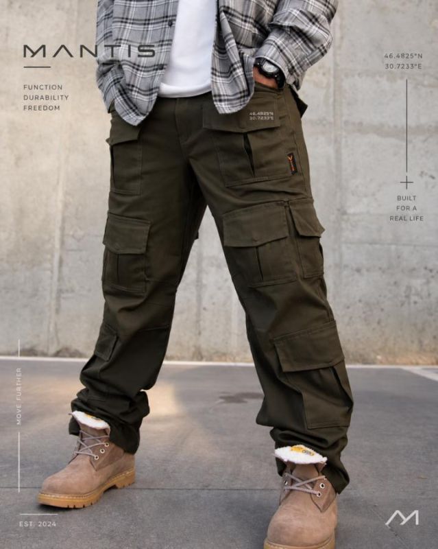Карго штани MANTIS® WORKMAN CARGO - Deep Olive