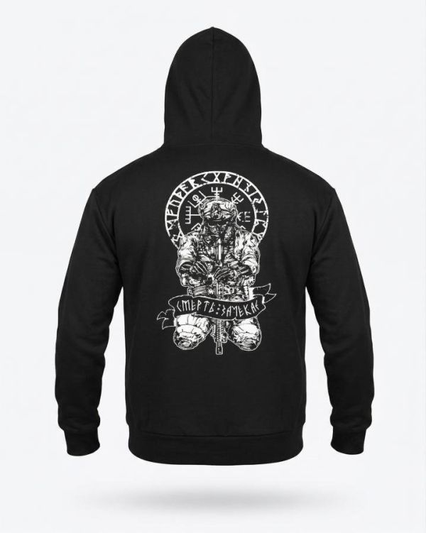 Мілітарі худі TRENASH руни black НП4881