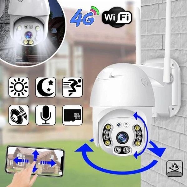 Вулична камера відеоспостереження А6 WiFi ip 360 НР5252