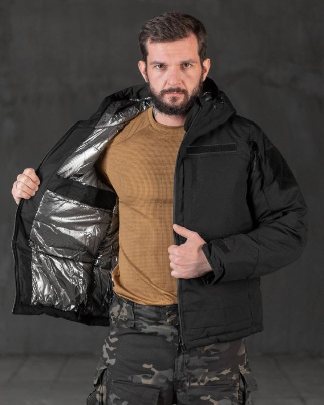 Зимова тактична куртка Call Dragon Black ВТ0543