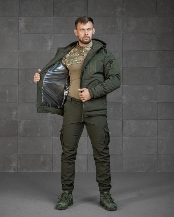 Зимовий тактичний костюм Zero Omni-Heat oliva ВТ7967