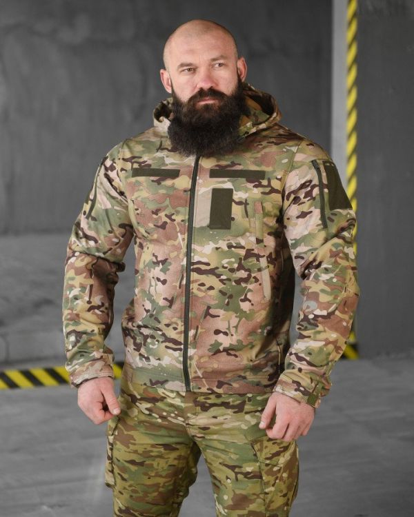 Тактична куртка софтшел masad мультикам ВТ76569