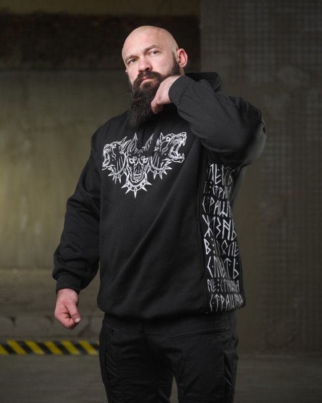 тепла худи ghetto doberman НП4856