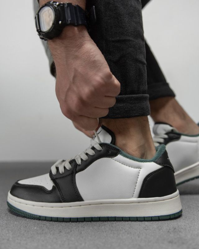 Чоловічі кросівки dunk white/green ТР6264