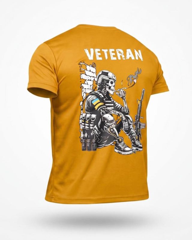 Тактична футболка SELION Veteran cayot ДЛ7221