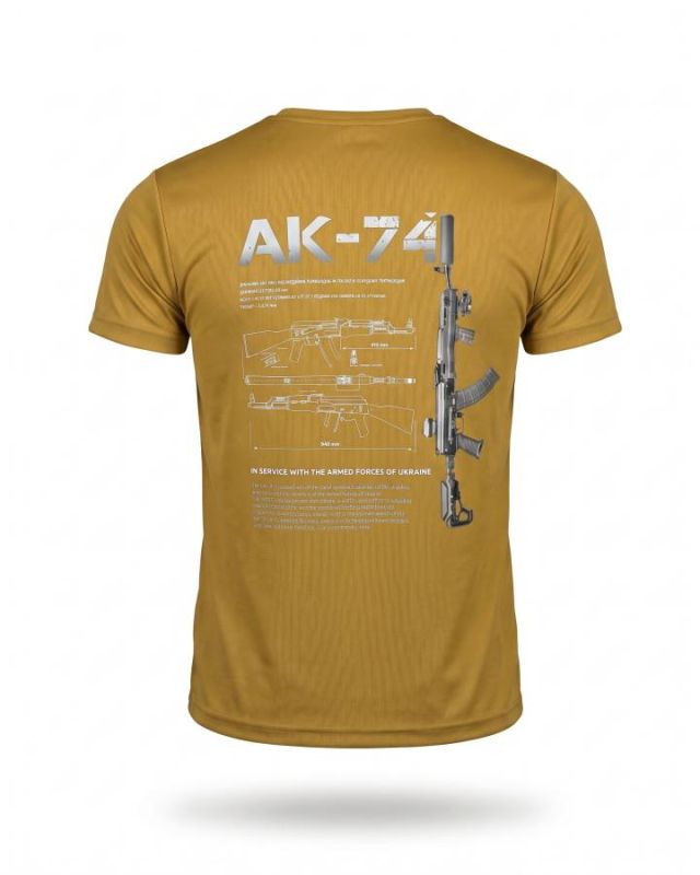 Тактична футболка SELION АК-74 кайот РН2542