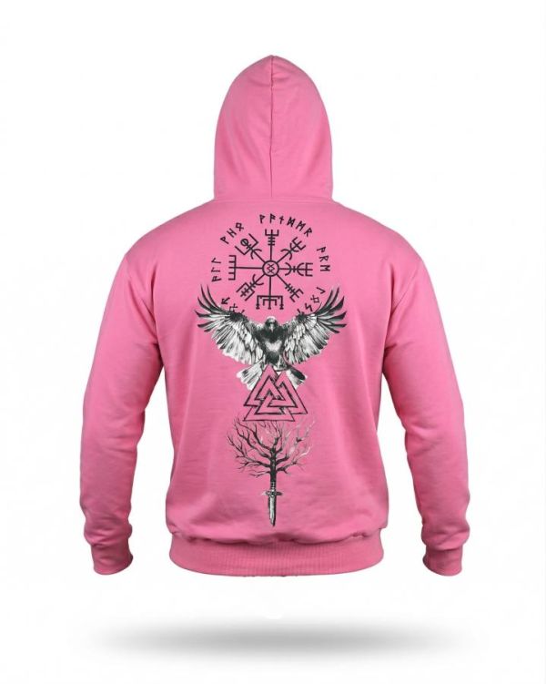 Мілітарі худі FAXIS Voron pink ТР6969