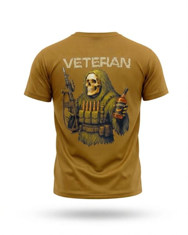 Тактична футболка SELION Veteran coyot ТР6929