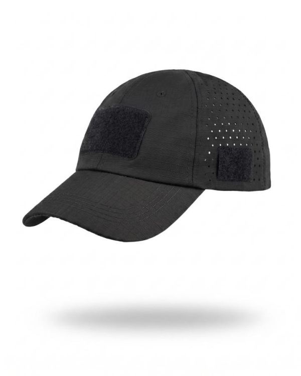 Тактична бейсболка black сітка ТР6944