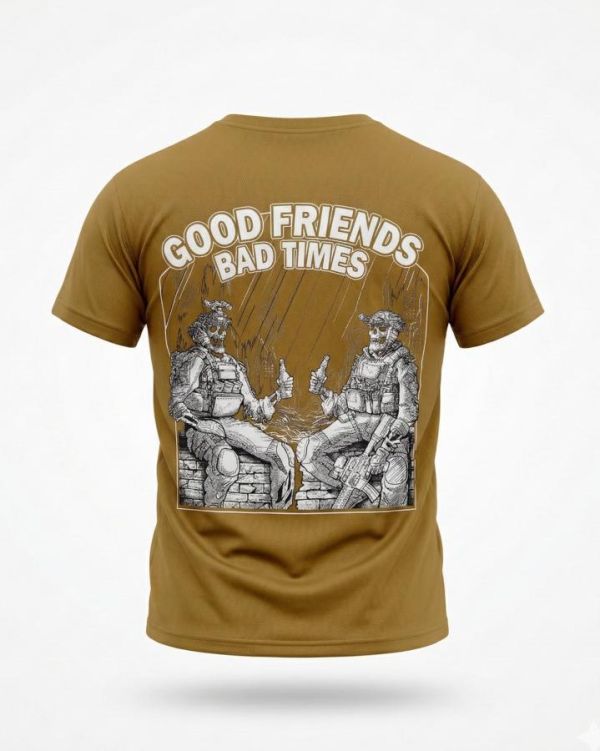 Тактична футболка SELION friends coyot TR6774