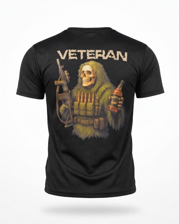 Тактична футболка SELION Veteran black ТР6929