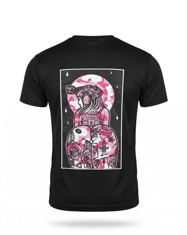 Тактична футболка SELION Girl black ТР6931