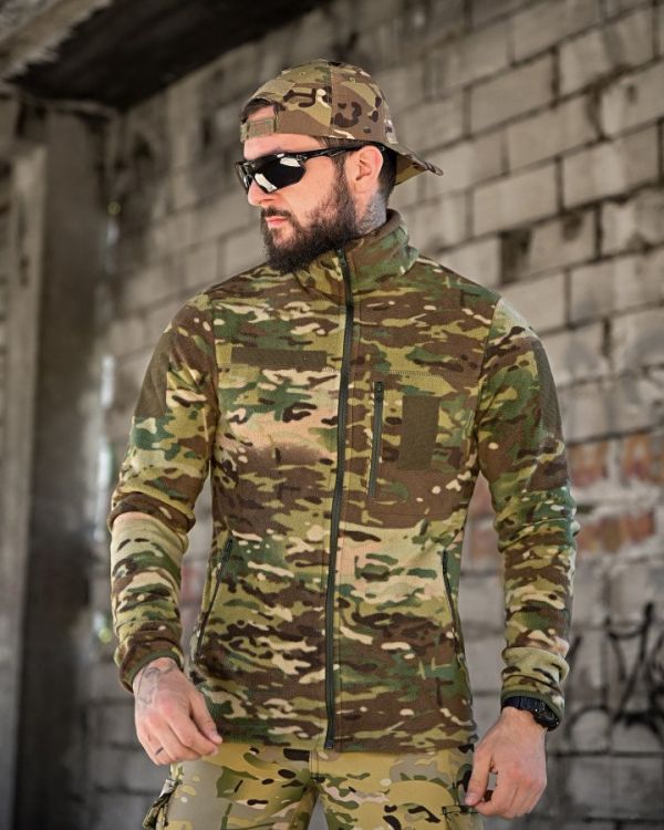 Тактичний флісовий светр PATRIOT мультикам ОР1215