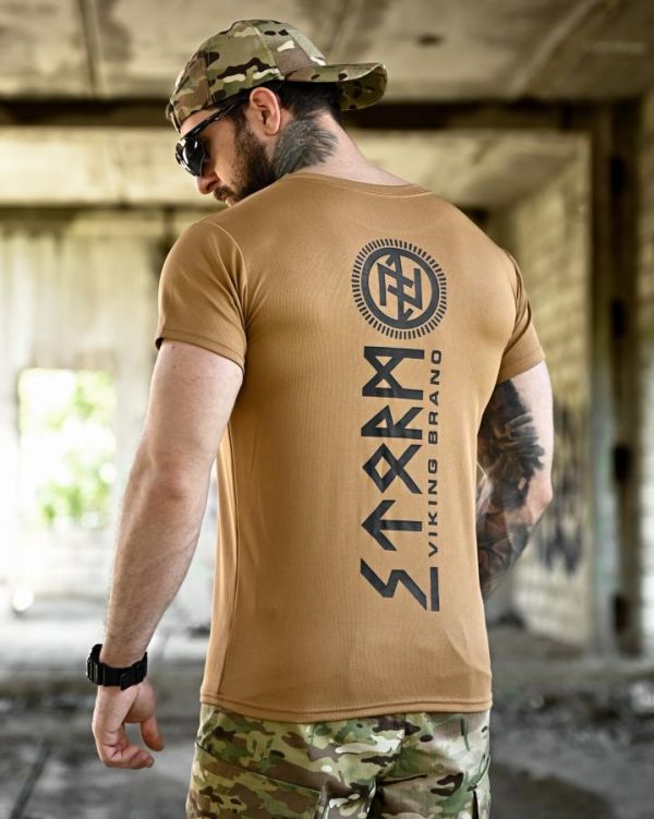Тактична футболка BORN OF WAR Viking coyot ВТ4626