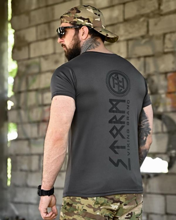 Тактична футболка BORN OF WAR Viking grey ВТ4624