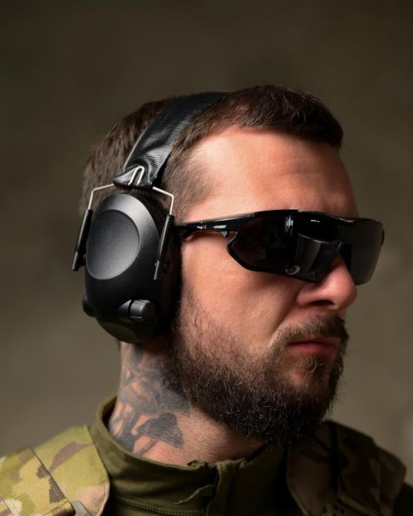 Активні тактичні навушники Tactical 6S black ВТ4666