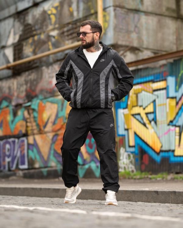 Спортивний костюм RETRO nk black ТР6947