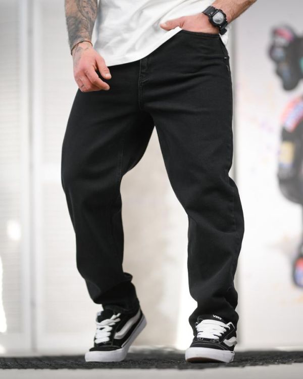 Джинси stussy ballon чорні ТР6860