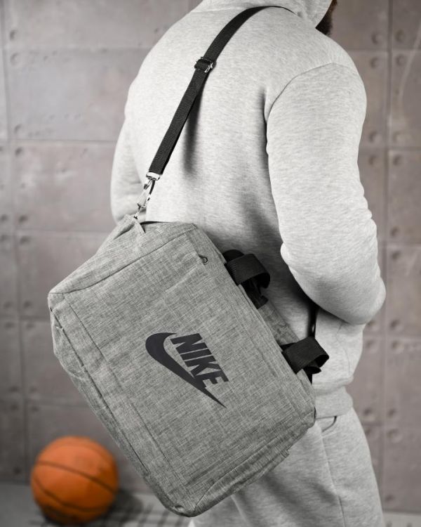 Спортивна сумка Nk grey ТР5245