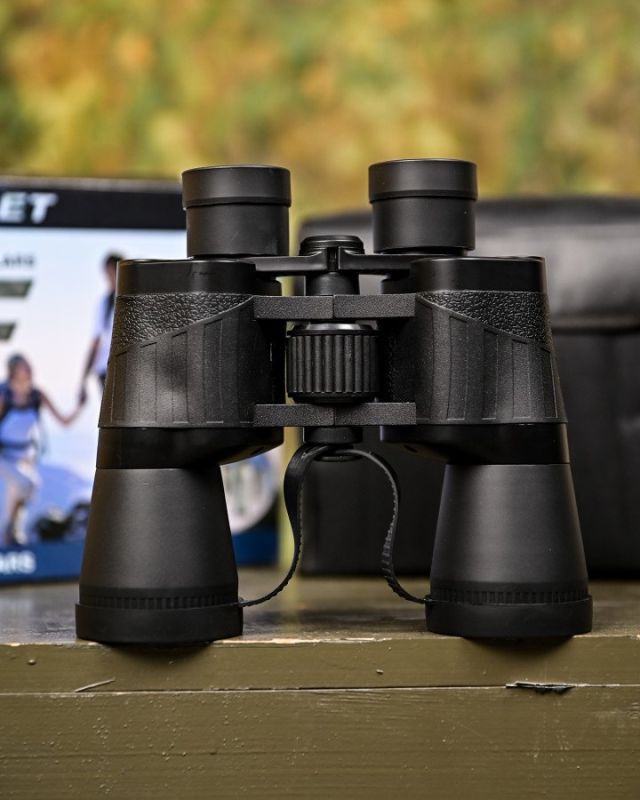 Бінокль Comet AXP203 7x50 чорний, чохол в комплекті