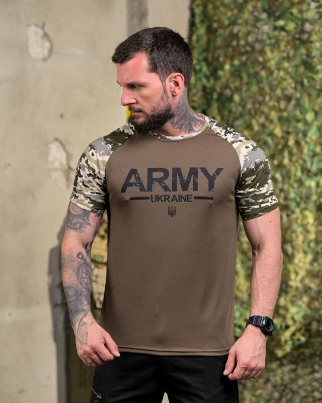 T-shirt Army inserts pixel PP7681