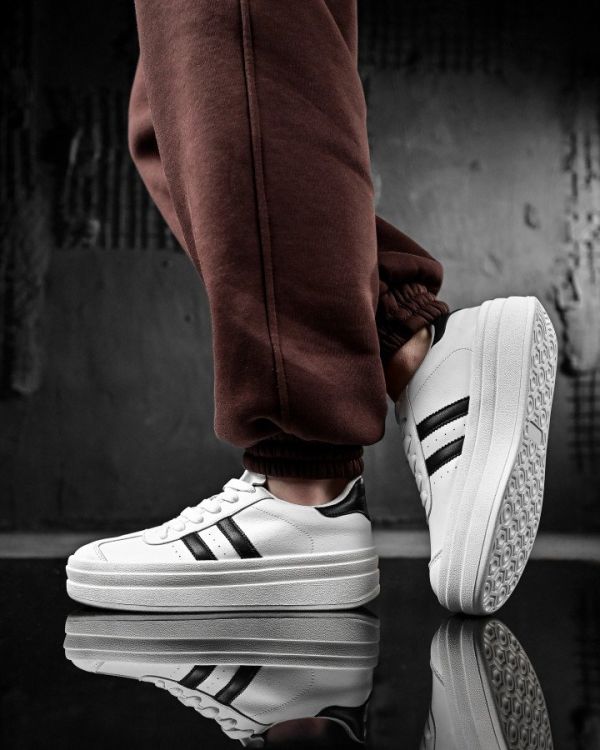 Жіночі кросівки samba white/black НП4936