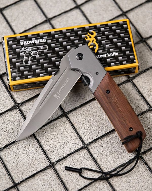 Ніж-викидний Browning wood РП7371