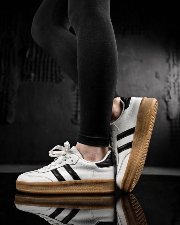 Жіночі кросівки samba white/black НП4942