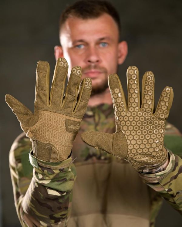 Тактичні рукавички Mechanic coyot ВТ4726