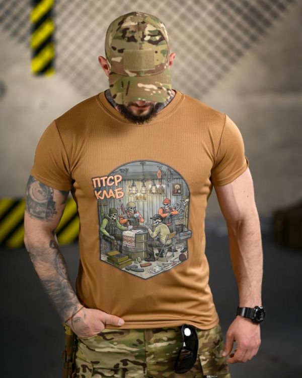 Тактична футболка BORN OF WAR ПТСР клаб ВТ4725