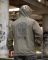 Military-style windbreaker BORN OF WAR Death will wait oliva VT5627