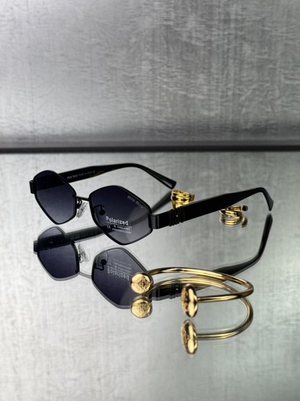 жіночі Окуляри Miu black 4 ДЛ7241