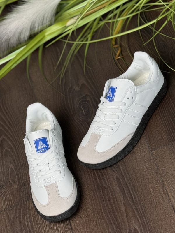 Жіночі кросівки samba white brown ВТ9988