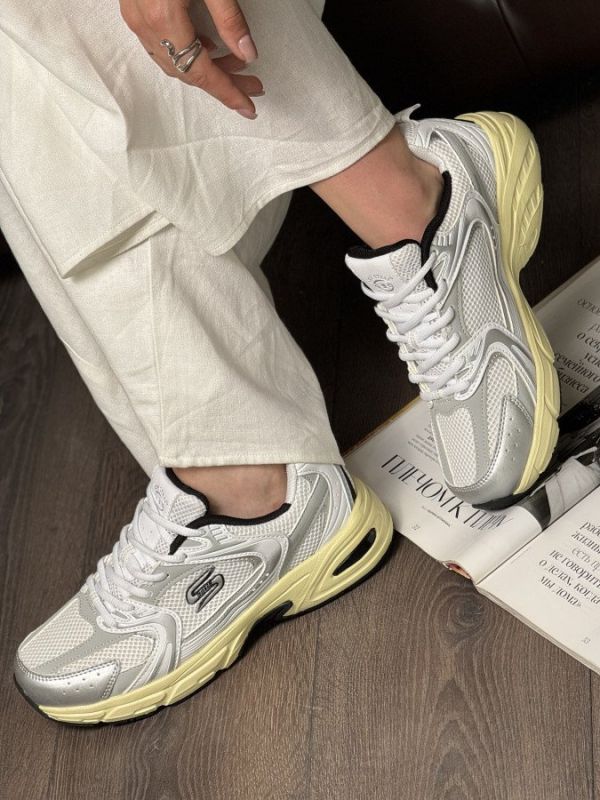 Жіночі кросівки Silver/Beg sport ВТ1444