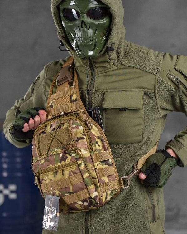 Сумка-слінг тактична SILVER KNIGHT мультикам 7л (098) ВТ6745