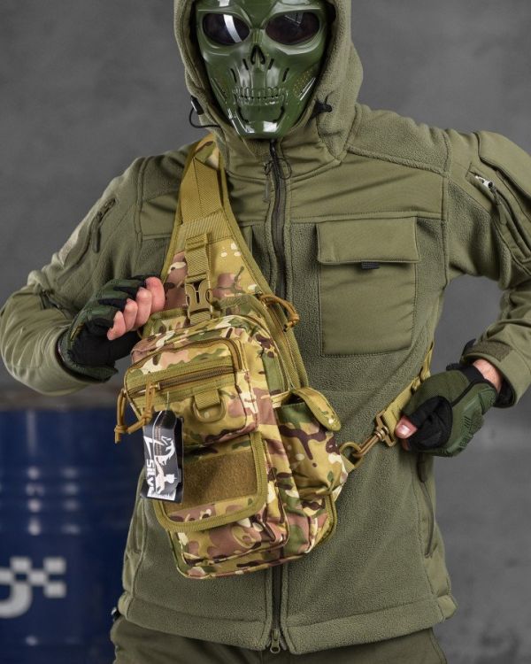 Рюкзак тактичний (Сумка-слінг) SILVER KNIGHT mtk (184) ВТ6746
