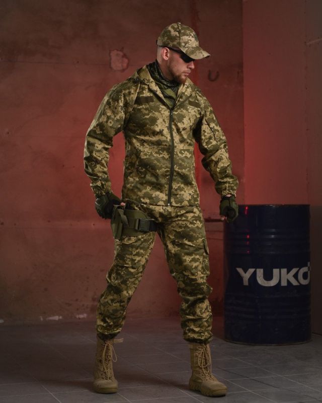 Весняний тактичний костюм 7.62 Tactical axiles піксель ВТ0957