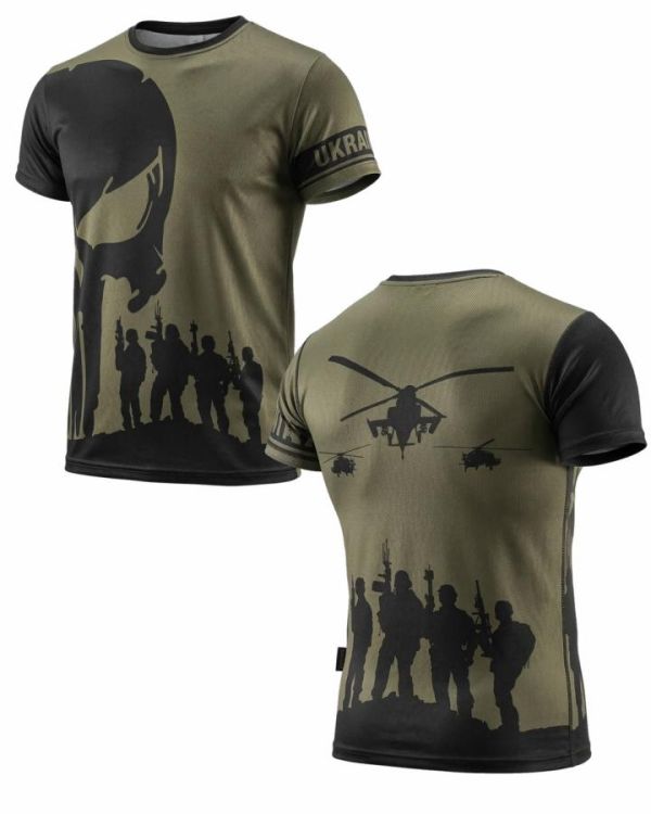 Тактична вологовідвідна футболка oblivion Panisher soldiers ВН1105